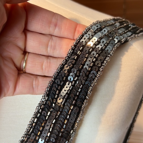 NWT - Parker Metallic disc mini dress. Size S. - Picture 9 of 17